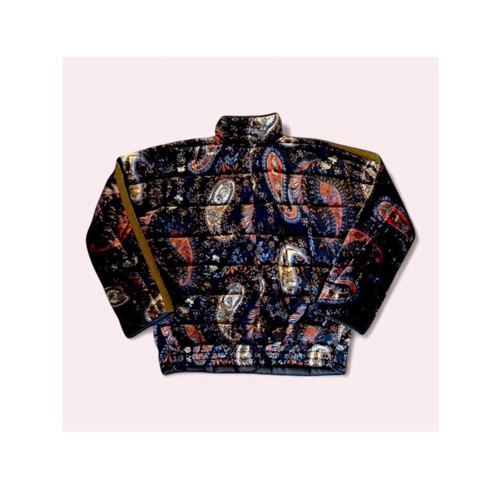 Johnny Was Dolman Quilted Velvet Jacket - Picture 5 of 16